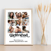 Photo Collage Valentine's Day 9-Photo Custom Gift For Girlfriend Print Or Canvas