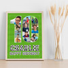Photo Collage 10-Photo 10th Birthday Gift For Kids Boys Football Print Or Canvas