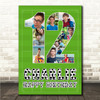 Photo Collage 11-Photo 12th Birthday Gift For Kids Boys Football Print Or Canvas