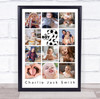 Photo Collage 11-Photo 2nd Birthday Custom Gift For Toddler Boys Print Or Canvas