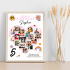 Photo Collage Kids Birthday Gift For Girls Any Age 16-Photo Pink Print Or Canvas Photo Collage Kids Birthday Gift For Girls Any Age 16-Photo Pink Print Or Canvas