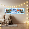 Personalised Party Banner For Birthday With Photo Bluey Kids