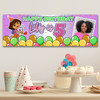 Personalised Party Banner For Kids Birthday Dora the Explorer Any Age