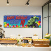 Personalised Party Banner For Kids Birthday Boys Marvel Superhero Hulk Any Age