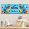 Personalised Party Banner For Birthday Boys Racing Cars Kids