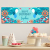 Personalised Party Banner For Birthday Boat Sea Nautical