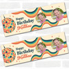 Personalised Party Banner For Birthday With Photo 1970's Disco