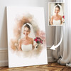 Personalised Wedding Portrait, Art From Photo, Custom Watercolour Print, Gift For Her Him Personalised Wedding Portrait, Art From Photo, Custom Watercolour Print, Gift For Her Him