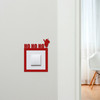 Light Switch Surround Ho Ho Ho Santa Claus Christmas Decor Switch Cover Frame