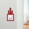 Light Switch Surround Kids Room Snowman Christmas Decor Switch Plate Cover Frame