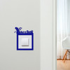 Light Switch Surround Let It Snow Snowman Christmas Decor Switch Cover Frame