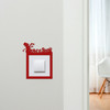 Light Switch Surround Let It Snow Snowman Christmas Decor Switch Cover Frame
