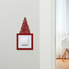 Light Switch Surround Christmas Decor Tree Baubles Decorative Switch Cover Frame