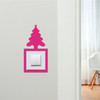 Light Switch Surround Christmas Decor Tree Star Decorative Switch Cover Frame