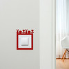 Light Switch Surround Easter Bunny Flower Spring Decorative Switch Cover Frame
