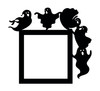 Light Switch Surround Halloween Decor Ghosts Decorative Switch Plate Cover Frame