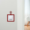 Light Switch Surround Single Flower Decorative Switch Plate Cover Frame