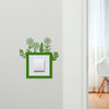 Light Switch Surround Flowers Decorative Switch Plate Cover Frame