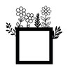 Light Switch Surround Flowers Decorative Switch Plate Cover Frame