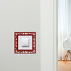 Light Switch Surround Abstract Geometric Design 4 Decorative Switch Cover Frame