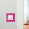 Light Switch Surround Abstract Geometric Design 4 Decorative Switch Cover Frame