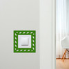 Light Switch Surround Abstract Geometric Design 6 Decorative Switch Cover Frame