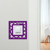 Light Switch Surround Abstract Geometric Design 8 Decorative Switch Cover Frame