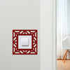 Light Switch Surround Abstract Geometric Design 9 Decorative Switch Cover Frame