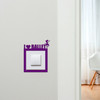 Light Switch Surround Love Ballet Kids Room Decorative Switch Plate Cover Frame