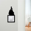 Light Switch Surround Princess Cinderella Kids Room Decor Switch Cover Frame