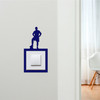 Light Switch Surround Footballer Football Kids Room Decor Switch Cover Frame