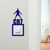 Light Switch Surround CR7 Christiano Ronaldo Footballer Decor Switch Cover Frame