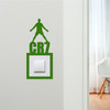 Light Switch Surround CR7 Christiano Ronaldo Footballer Decor Switch Cover Frame