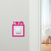 Light Switch Surround Love Gaming Controller Kids Room Decor Switch Cover Frame
