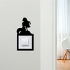 Light Switch Surround Mermaid Kids Room Decorative Switch Plate Cover Frame