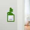 Light Switch Surround Mermaid Kids Room Decorative Switch Plate Cover Frame