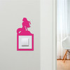 Light Switch Surround Mermaid Kids Room Decorative Switch Plate Cover Frame