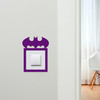 Light Switch Surround Batman Logo Superhero Decorative Switch Plate Cover Frame