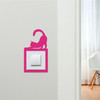 Light Switch Surround Cat Stretching Decorative Switch Plate Cover Frame