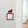 Light Switch Surround Australian Shepherd Dog Decorative Switch Cover Frame