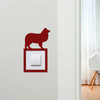 Light Switch Surround Shetland Sheepdog Dog Decorative Switch Plate Cover Frame