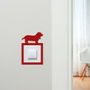 Light Switch Surround Dog Basset Hound Decorative Switch Plate Cover Frame