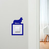 Light Switch Surround Welsh Corgi Dog Decorative Switch Plate Cover Frame