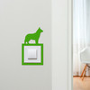 Light Switch Surround Blue Heeler Dog Decorative Switch Plate Cover Frame
