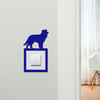 Light Switch Surround Border Collie Dog Decorative Switch Plate Cover Frame
