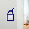 Light Switch Surround Doberman Dog Decorative Switch Plate Cover Frame