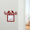 Light Switch Surround Birds Leaves Decorative Switch Plate Cover Frame