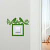 Light Switch Surround Birds Leaves Decorative Switch Plate Cover Frame
