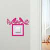 Light Switch Surround Birds Leaves Decorative Switch Plate Cover Frame