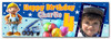Personalised Party Banner For Kids Birthday Bob The Builder